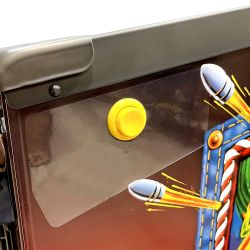 Clear Removable PinGuard Mylar Flipper Button Wear Protector Set